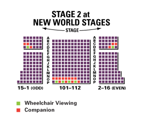 Gazillion Bubble Show Seating Chart